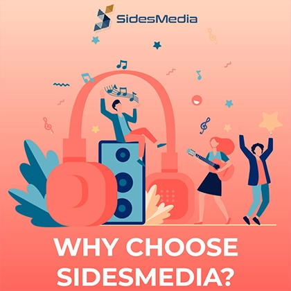 Why Should You Choose SidesMedia to Buy Audiomack Song Likes?