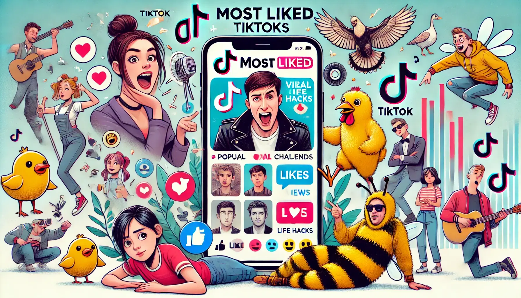 Most Liked TikToks