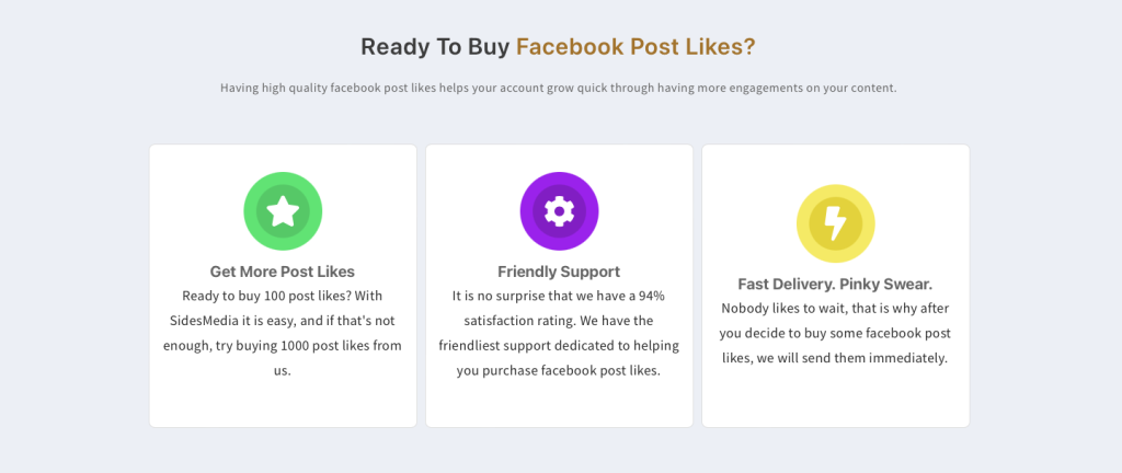 Is it Safe to buy Facebook post likes?