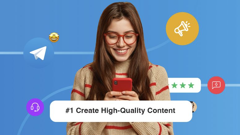 Create high quality content