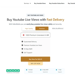 Buy YouTube Live Views Packages