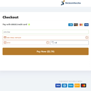 Purchase TikTok Accounts Checkout