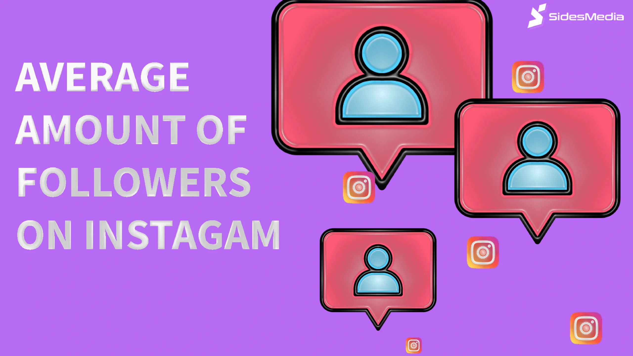 What is the Average Amount of Followers on Instagram?