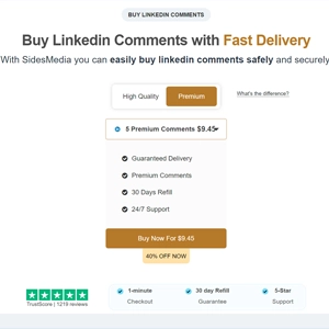 Buy 100 LinkedIn Comments