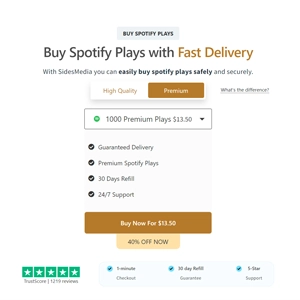 Buy Spotify Plays Packages