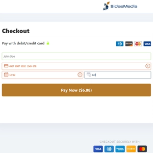 Purchasing Twitter Followers Checkout