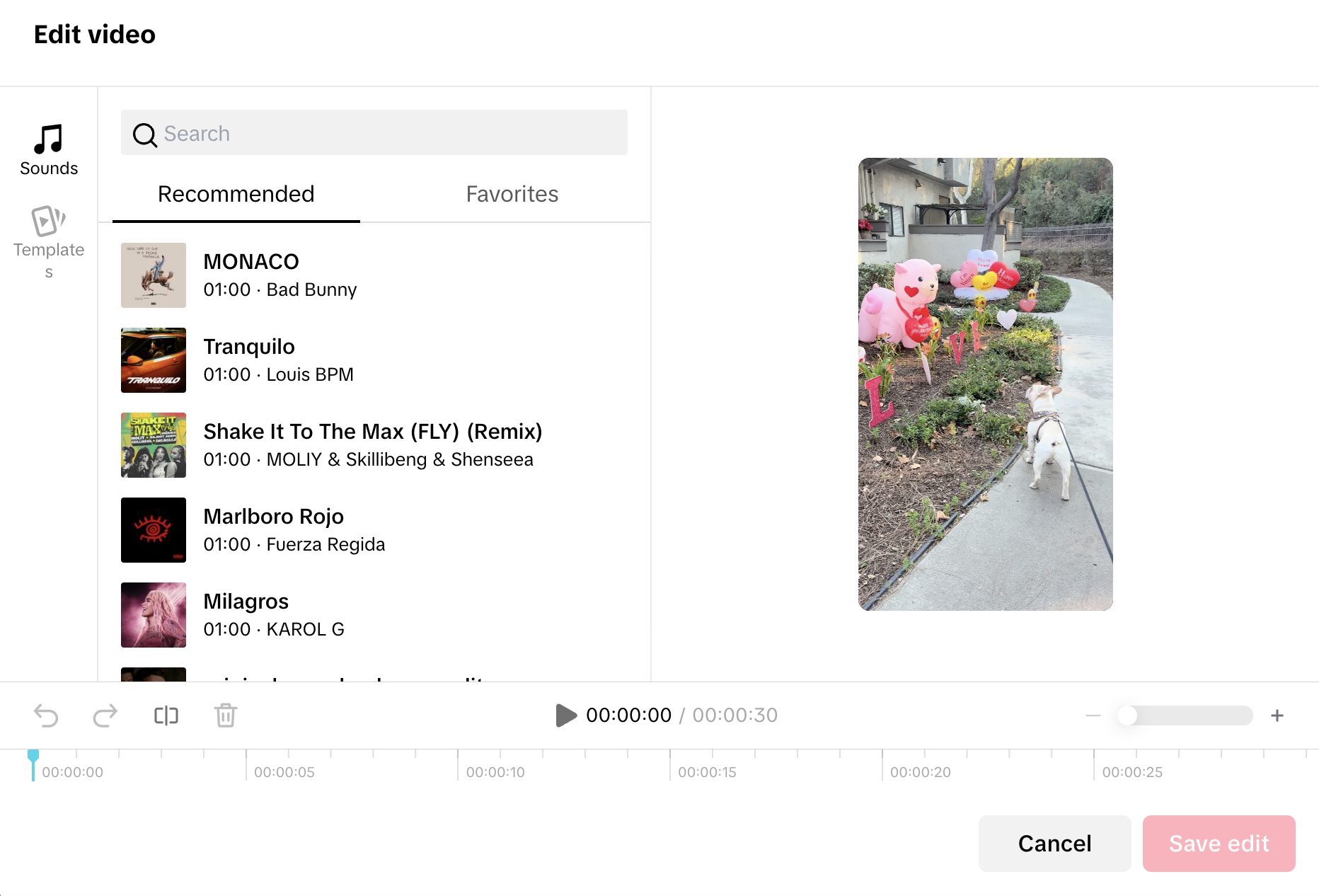 how to add music to tiktok on desktop editor