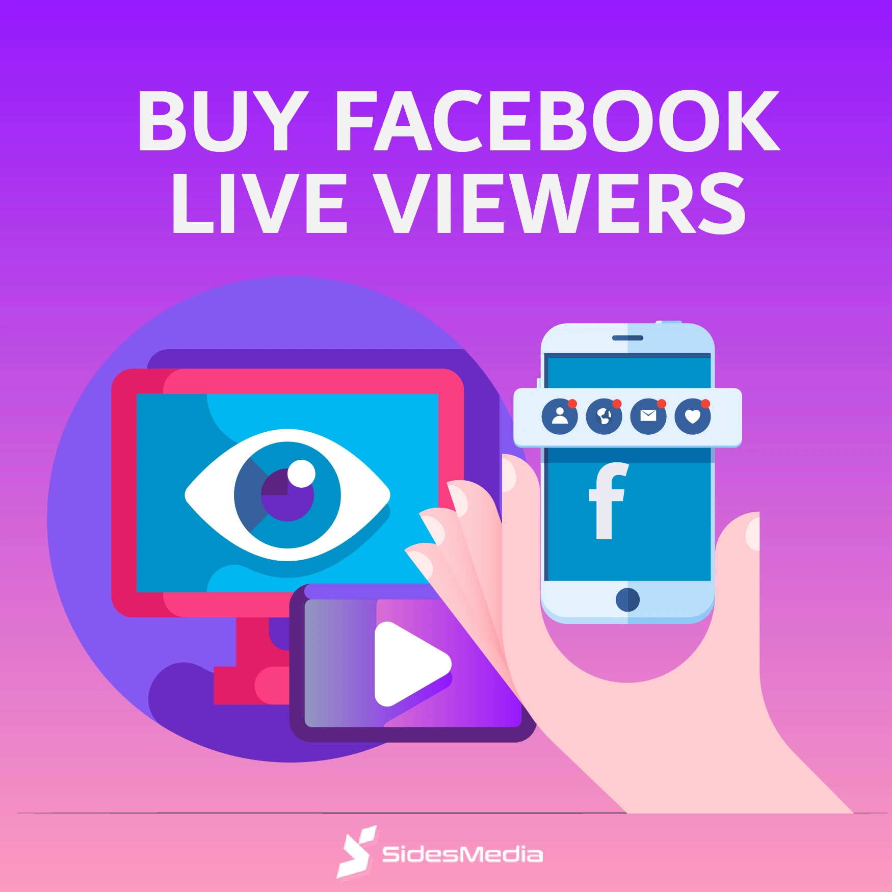 Buy Facebook Live Viewers - Instant Views & 100% Real