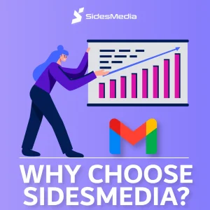 Why Choose SidesMedia to Buy Gmail Accounts