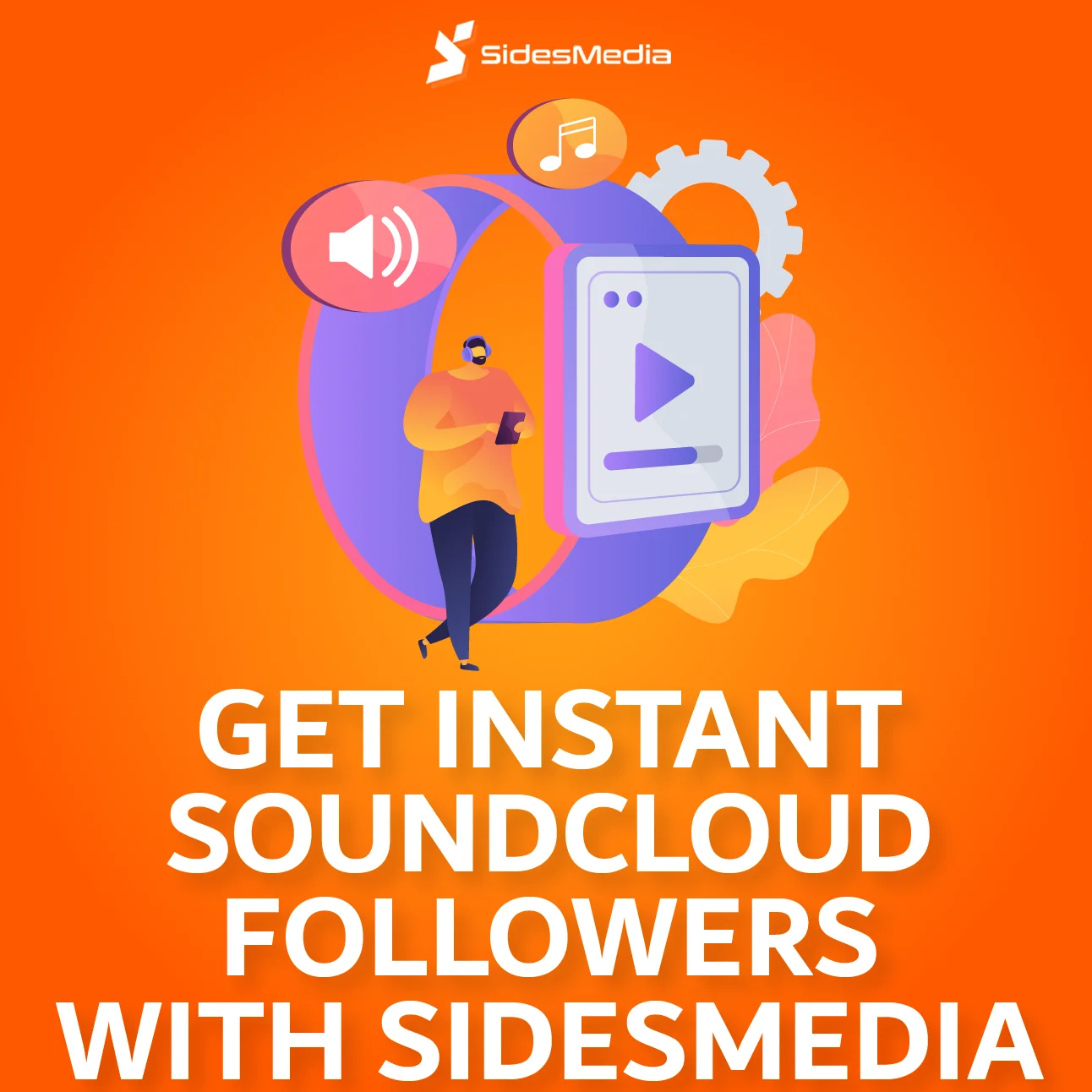 Get Instant SoundCloud Followers with SidesMedia