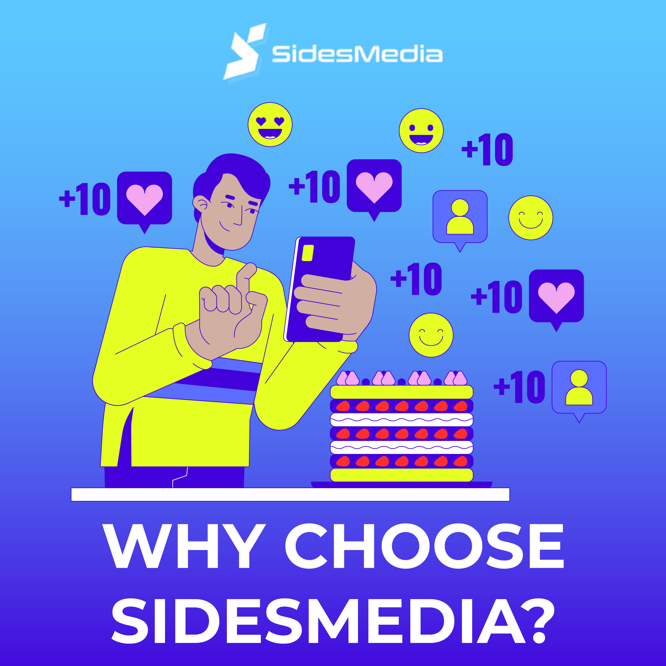 Why Choose SidesMedia to Buy Facebook Followers