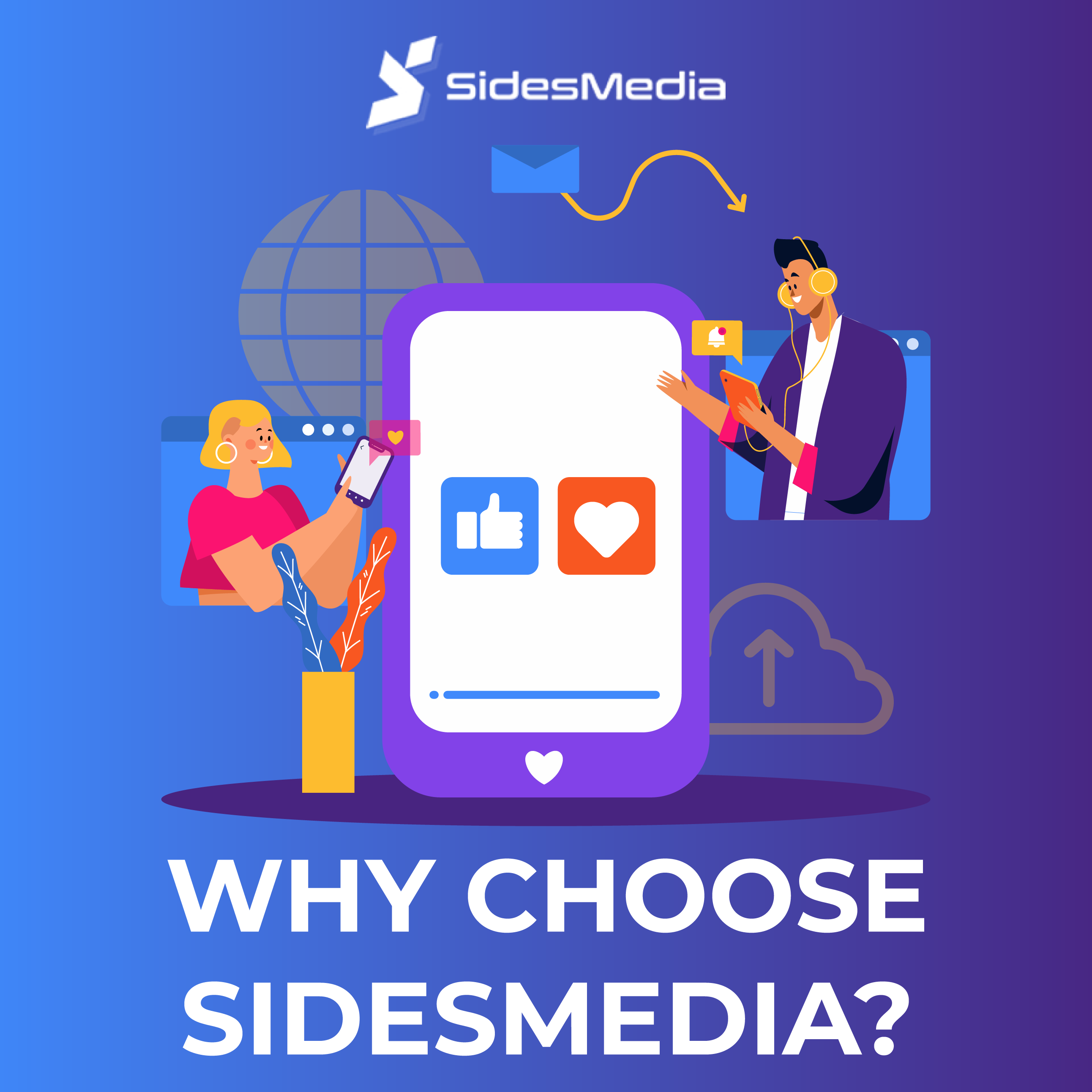 Why Choose SidesMedia to Buy Facebook Post Shares