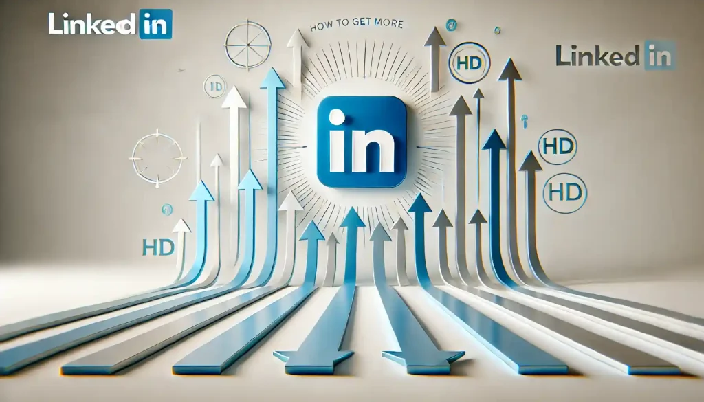 how to get more views on linkedin