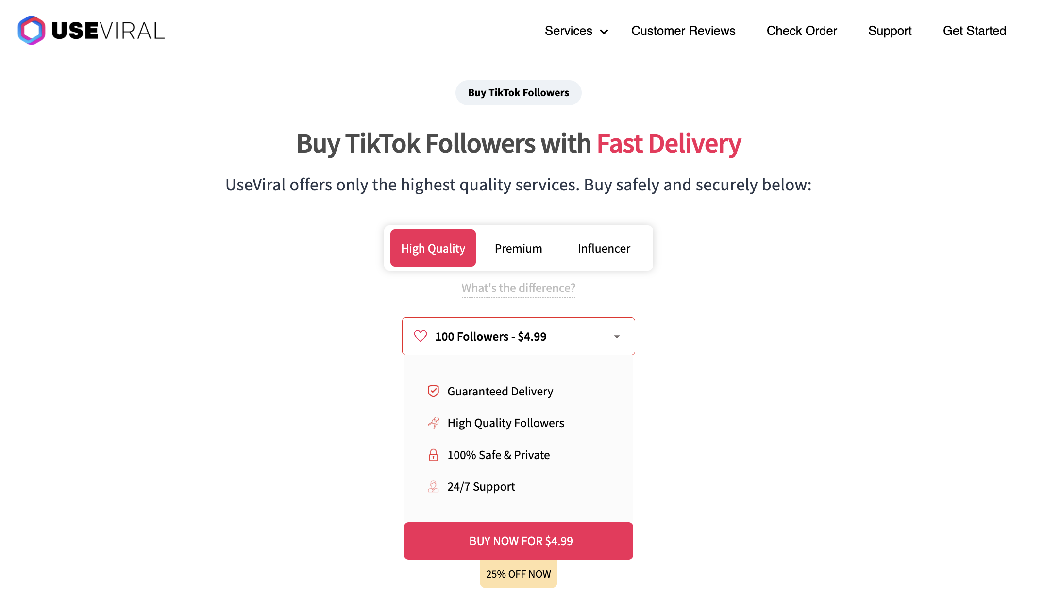 is it safe to buy tiktok followers useviral