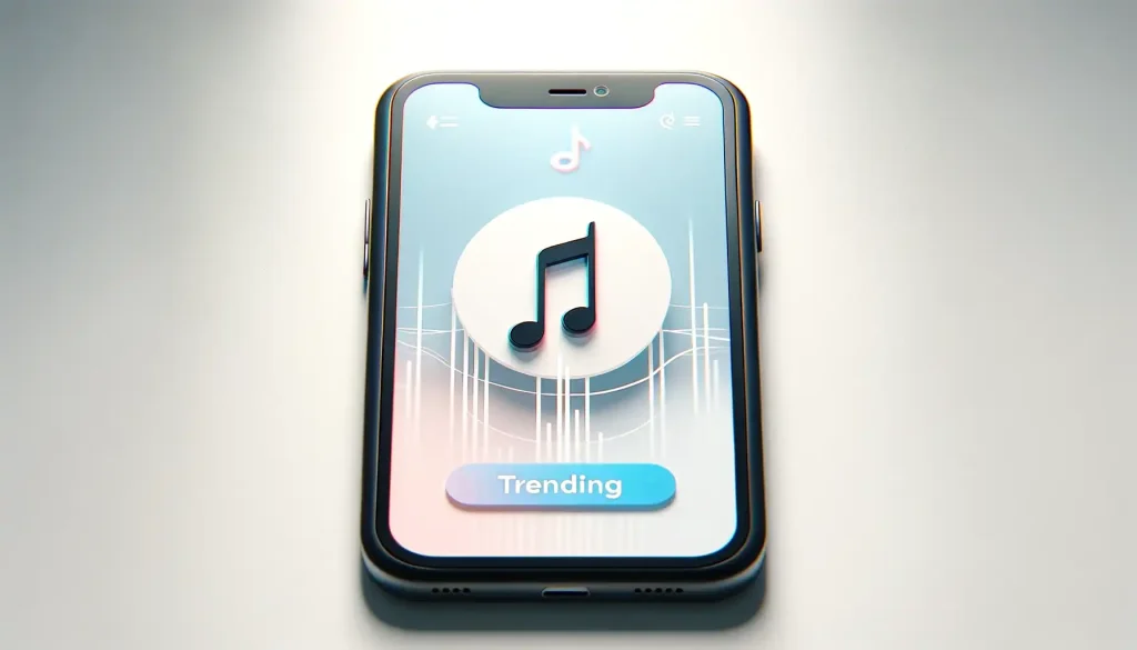 how to find trending songs on tiktok