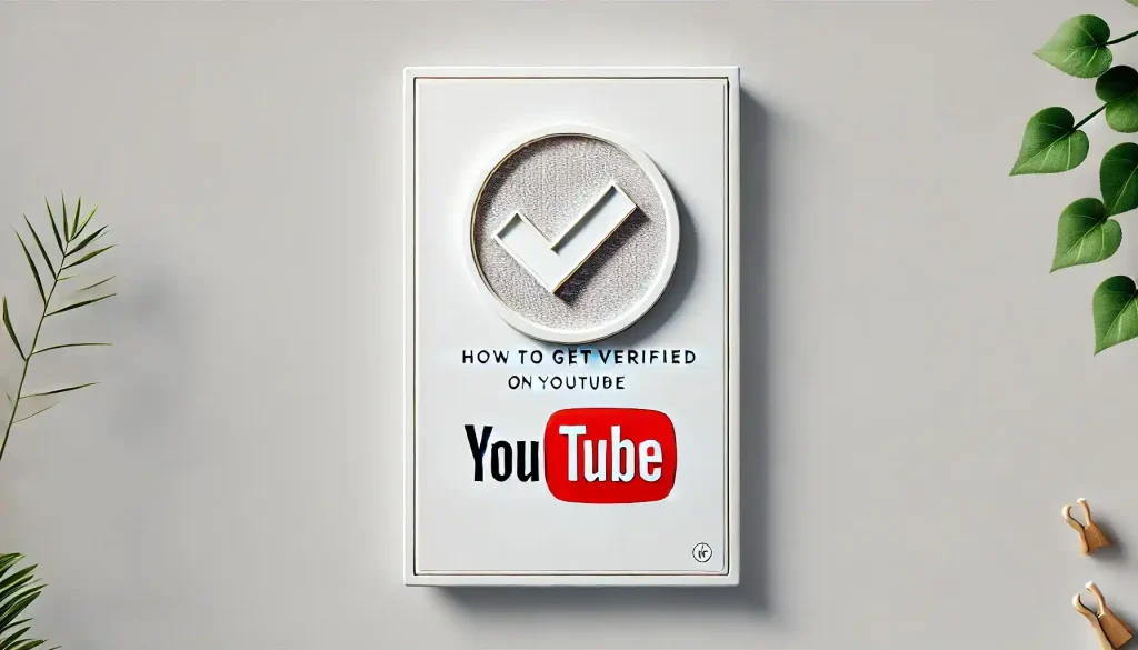how to get verified on YouTube