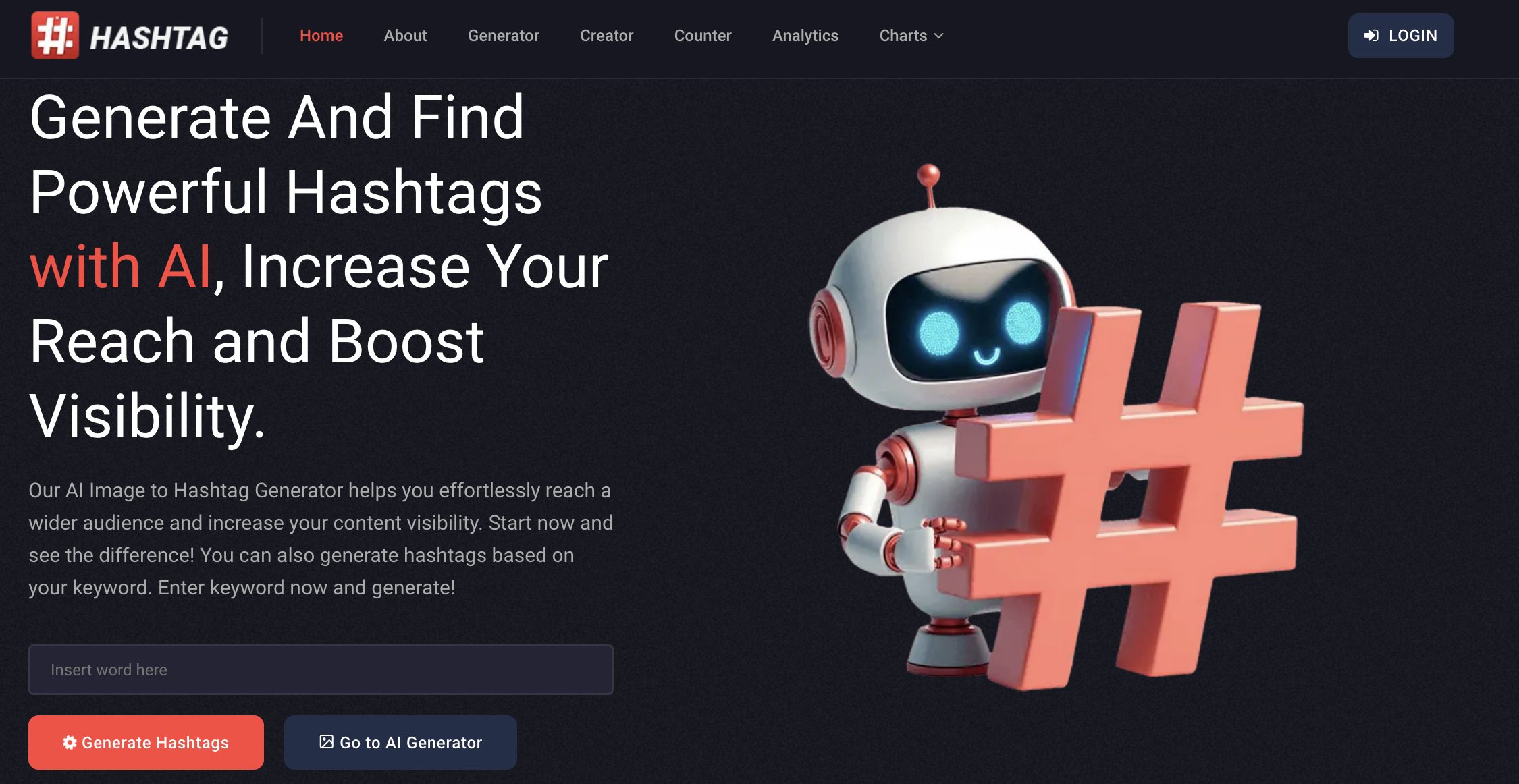 all-hashtag generator