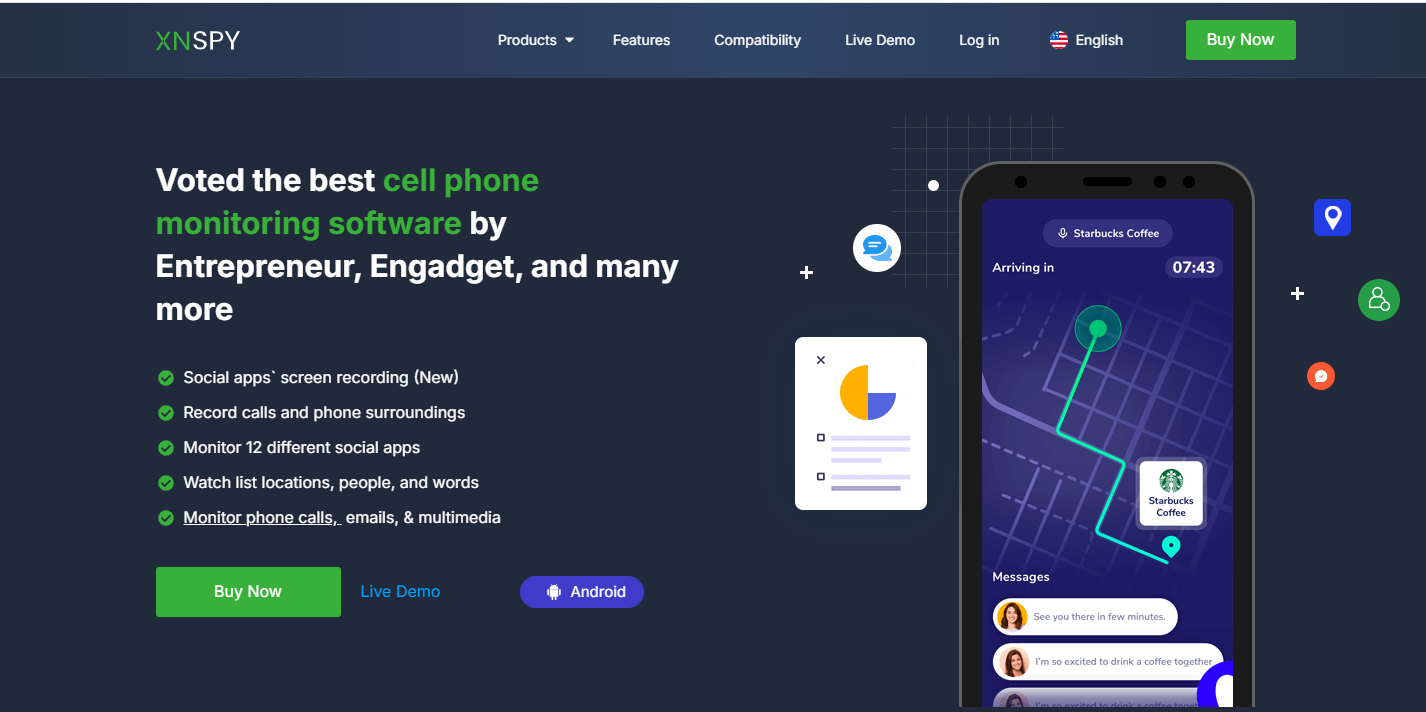 XNSPY Tracker for TikTok